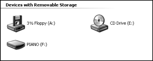 Devices with Removable Storage