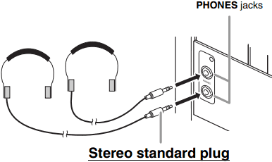 Stereo standard plug